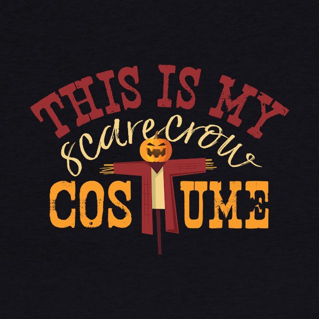 Scarecrow Halloween Costume - Easy Costume - Halloween Shirt by BKFMerch